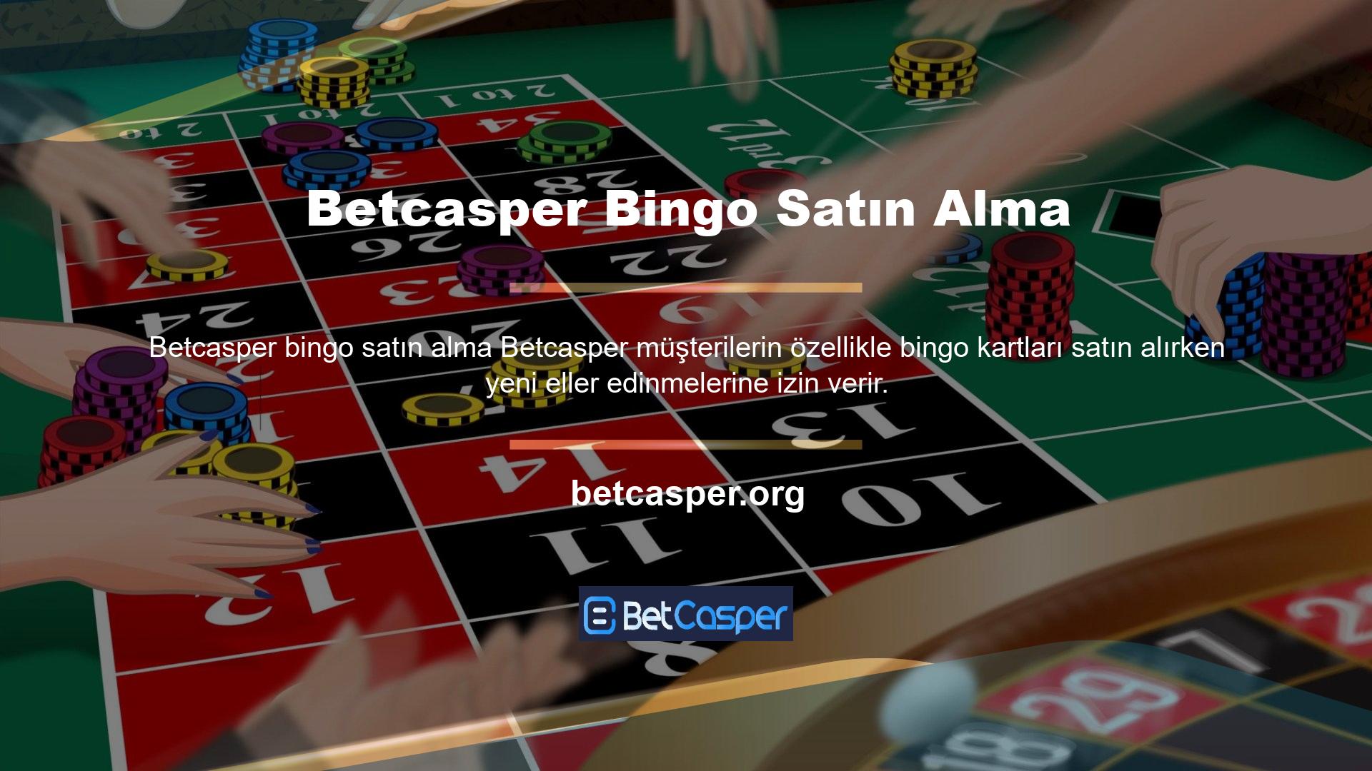 Betcasper Virtual Sports Live Bingo Bet
