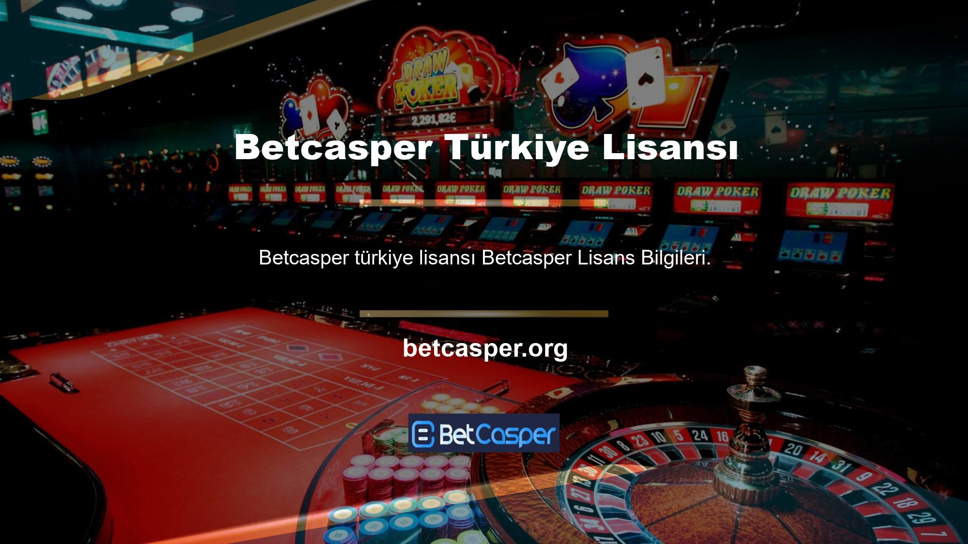 Türkiye merkezli Betcasper son zamanlarda Betcasper ile dikkat çekti